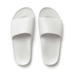 Chanclas tipo slide con soporte para el arco - Clásicas - Blanco