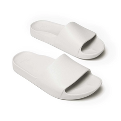 Chanclas tipo slide con soporte para el arco - Clásicas - Blanco